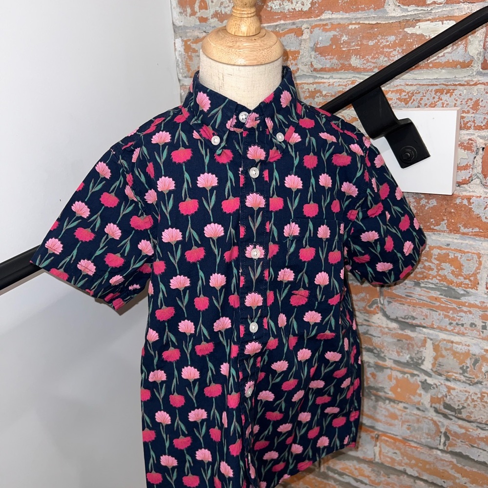 Floral Button-Up Shirt
